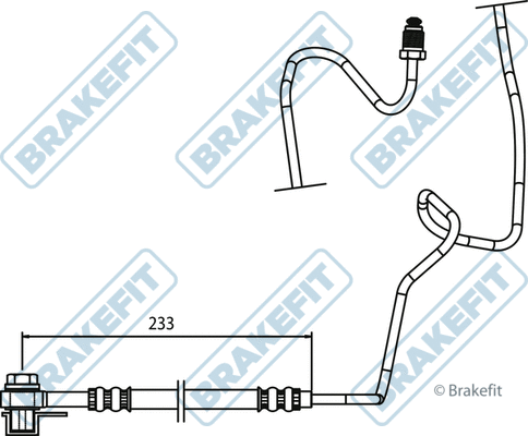 Brake Hose (BHO4302)