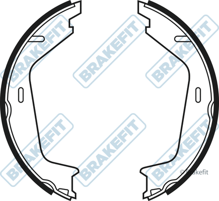 Brake Shoe Set, parking brake (BSH1011)