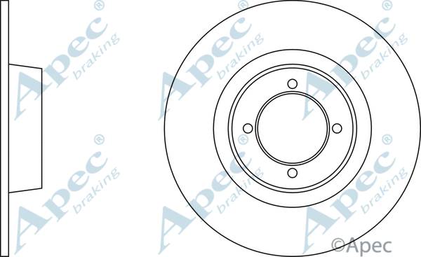 Brake Disc (DSK714)