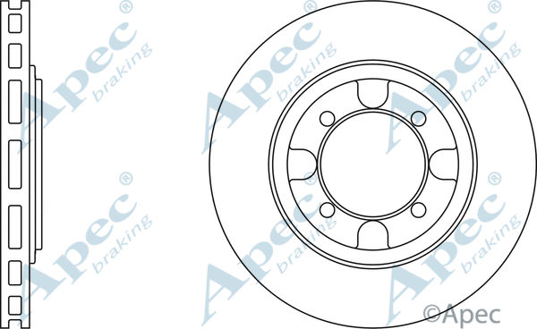 Brake Disc (DSK761)