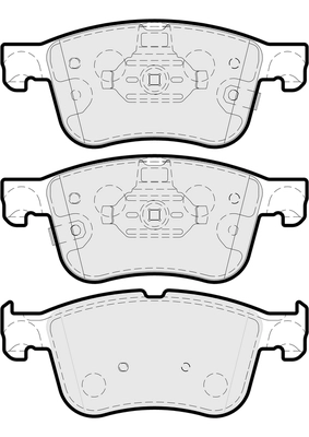 Brake Pad Set, disc brake (PD3927)
