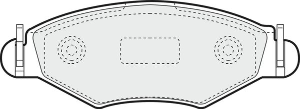 Brake Pad Set, disc brake (PD3033)