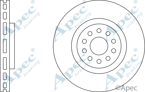 Brake Disc (DSK2552)