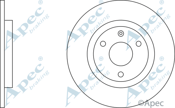 Brake Disc (DSK584)