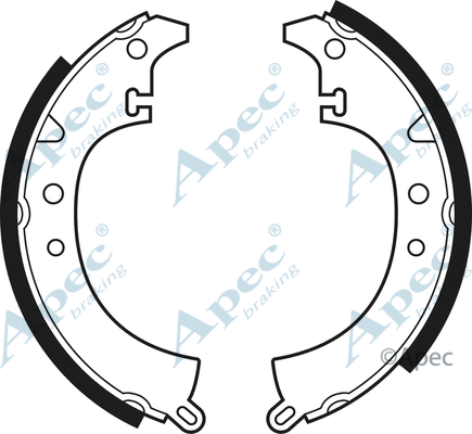 Brake Shoe Set (SHU98)