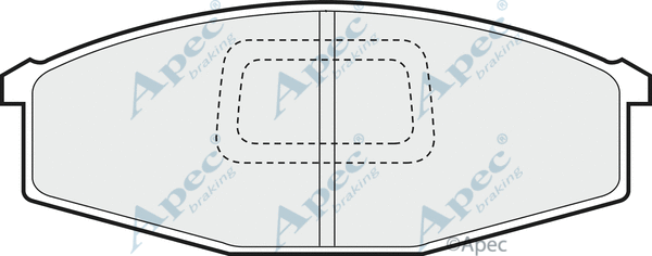 Brake Pad Set, disc brake (PAD620)