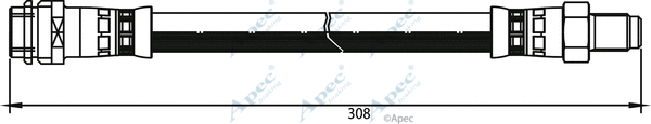 Brake Hose (HOS3804)