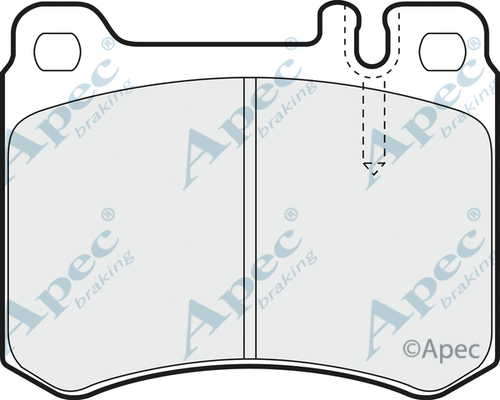Brake Pad Set, disc brake (PAD839)