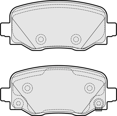 Brake Pad Set, disc brake (PD3751)