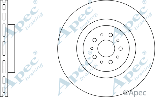 Brake Disc (DSK2458)