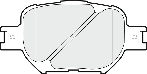 Brake Pad Set, disc brake (PD3525)