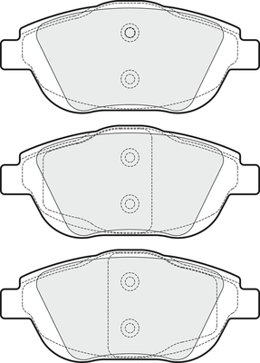 Brake Pad Set, disc brake (PD3256)