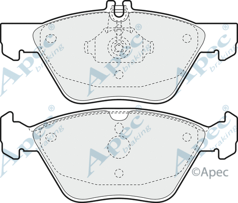 Brake Pad Set, disc brake (PAD923)
