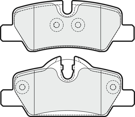 Brake Pad Set, disc brake (PD3378)