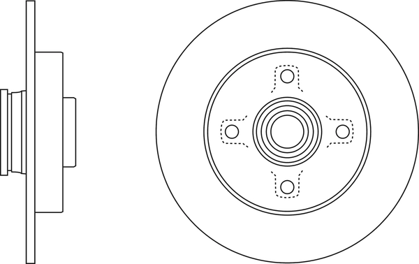 Brake Disc (SDK6524)