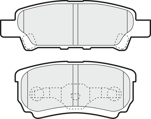 Brake Pad Set, disc brake (PD3599)