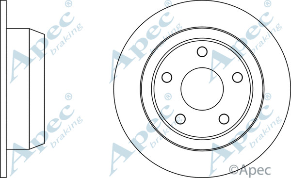 Brake Disc (DSK2180)