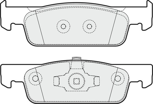 Brake Pad Set, disc brake (PD3370)