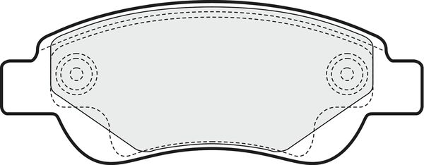 Brake Pad Set, disc brake (PD3087)
