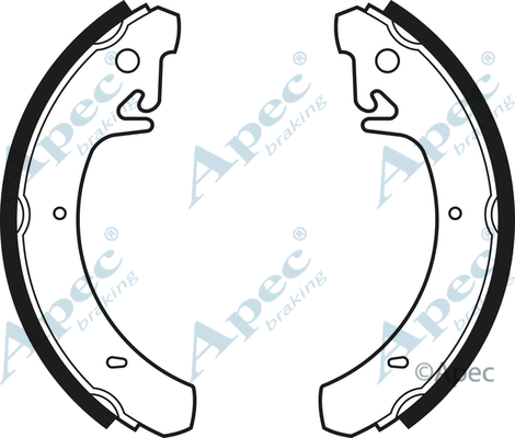 Brake Shoe Set (SHU406)