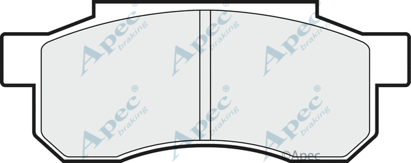 Brake Pad Set, disc brake (PAD493)