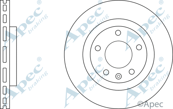 Brake Disc (DSK3105)