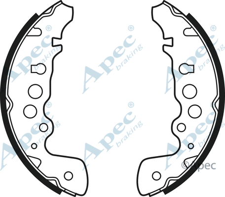Brake Shoe Set (SHU582)