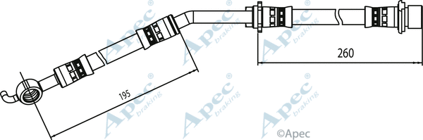 Brake Hose (HOS4089)