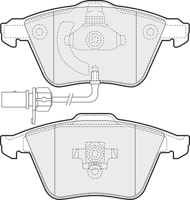 Brake Pad Set, disc brake (PD3317)