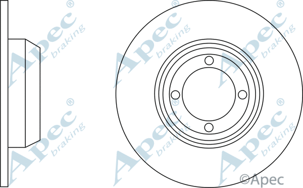 Brake Disc (DSK127)
