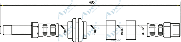 Brake Hose (HOS3016)