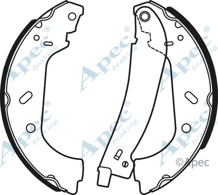 Brake Shoe Set (SHU768)