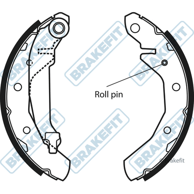 Brake Shoe Set (BSH1014)