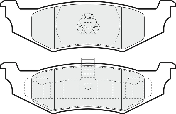 Brake Pad Set, disc brake (PD3475)