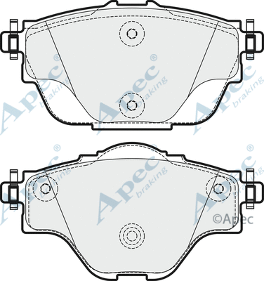 Brake Pad Set, disc brake (PAD1976)