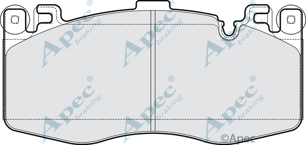 Brake Pad Set, disc brake (PAD2290)