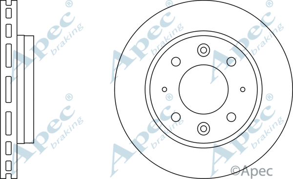 Brake Disc (DSK2156)
