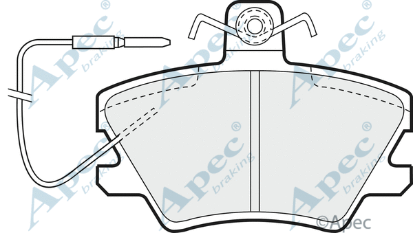 Brake Pad Set, disc brake (PAD527)