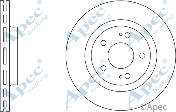 Brake Disc (DSK2297)