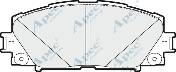 Brake Pad Set, disc brake (PAD1748)