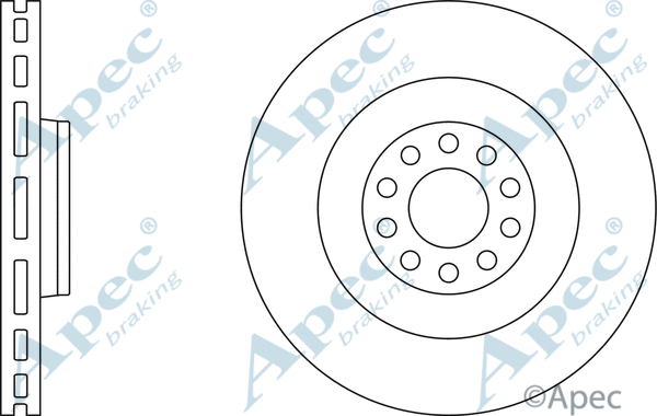 Brake Disc (DSK2474)