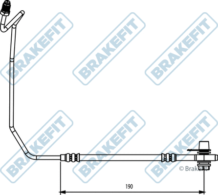 Brake Hose (BHO4315)
