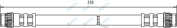 Brake Hose (HOS3568)