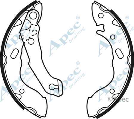 Brake Shoe Set (SHU521)