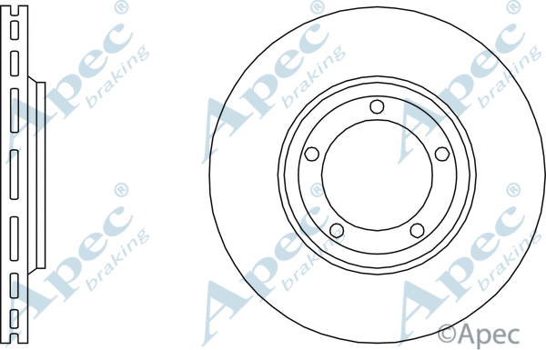 Brake Disc (DSK538)