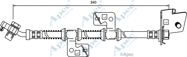 Brake Hose (HOS3542)