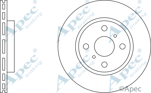 Brake Disc (DSK2048)