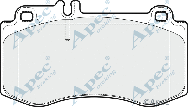 Brake Pad Set, disc brake (PAD1735B)