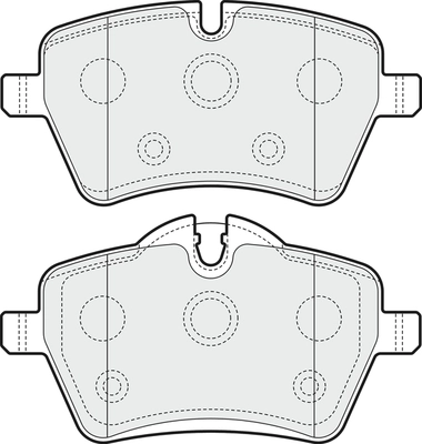 Brake Pad Set, disc brake (PD3228)