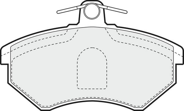 Brake Pad Set, disc brake (PD3398)